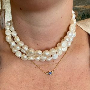 Cult Gaia Pearl choker